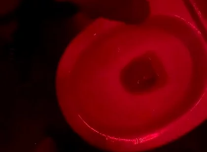Amateur Boy Watches His Friend Pee in the Club's Toilets, Lends Him a Helping Hand and Gets Hard...