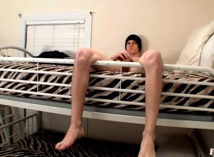 Cum covered feet with str8 Lex