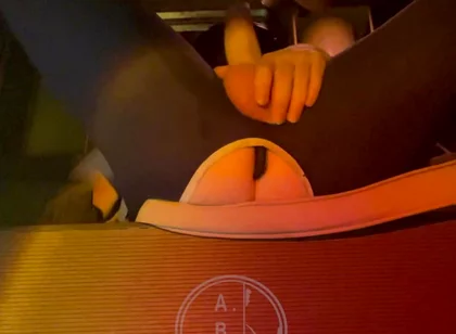 First Time Trying to Pee with a Butt Plug in His Ass, Jules Is 'helped' by His Flatmate Simon