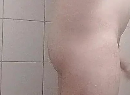 Chubby Gay Shaving Cock and Balls