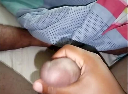 Jerked off to a Huge and Thick Load of Cum During Solo Play
