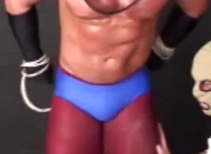 Superhero Stripped & Man Handled