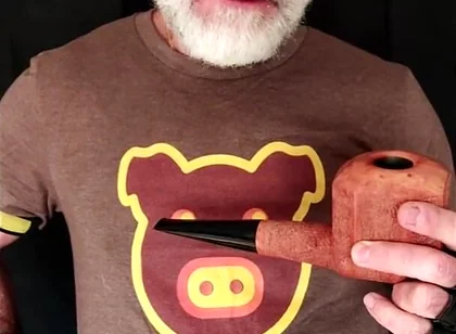 Huge Pipe Smoking Dad