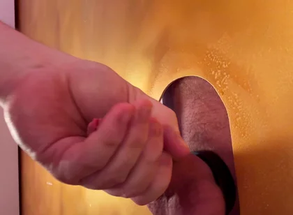 Gold Gloryhole - I Just Wanted to Suck Him Slow… Then the Real Shock Came