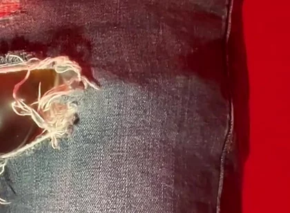 Amateur Boy Pissing in a Condom