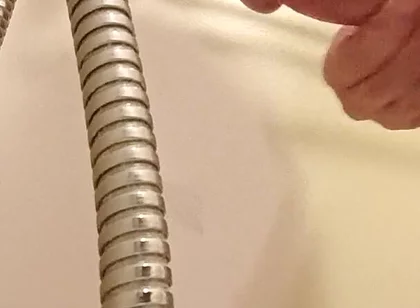 December Bathroom Cumshot