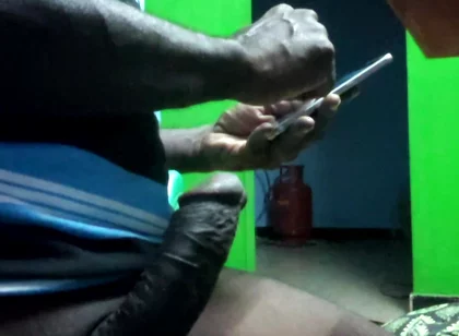 Indian tamil mature man mastrubation on the chair