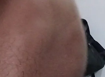 Handjob and Self-sucking
