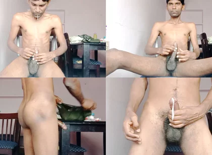 Rajesh Playboy 993 Naked Spitting on the Dick Fingering in the Asshole Masturbating Big Cock and Cumming