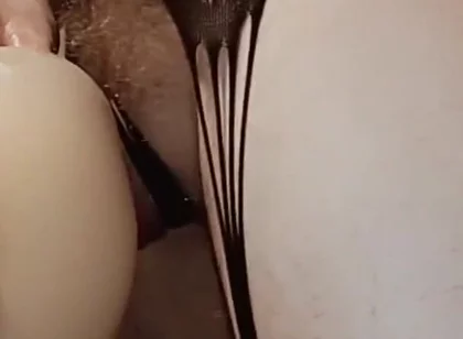 I fuck my mini sex doll in the bathroom part 2