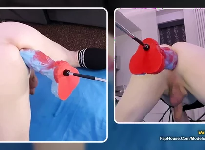 Mike Essex Tries an Impossible Dragon Dildo