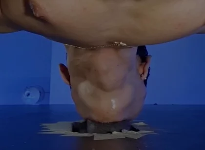 Sucking a Huge Black Cock in a Glory Hole
