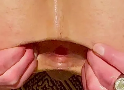 Gape Inhaling Ass Pumping Thrust