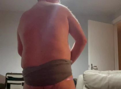 Horny Cross Dressing Striptease