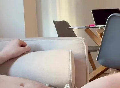 Bottom Sucks 8 Inch Monster Cock