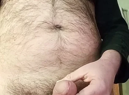 I Happily Cum in My Friend's Bathroom