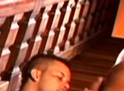Slut with Hiddn Face Fuckd Raw by His Friend