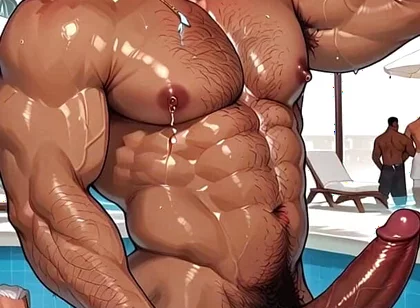 Big Cock Solo Hunk Show