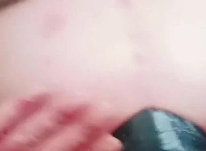 The Young Man's Big Ass Even Tries to Shove a Bottle of Yogurt Into His Little Butt.