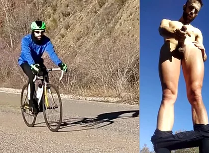 I Went Cycling and I Ended up Jerking off