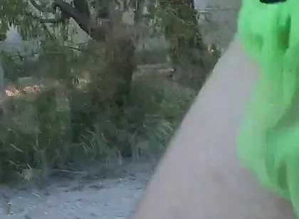 My Thong Rips While Running and I Get Caugh Nude by a Cyclist