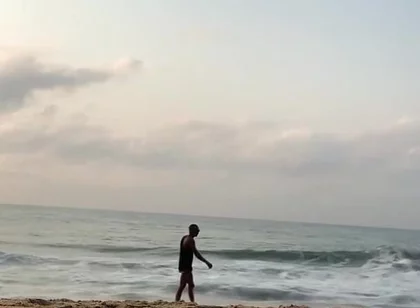 Still on Beach Having Good Time Alone