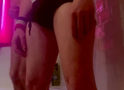 Amateur Boy Jerks-off in the Bathtub as He Watches His Flatmate Piss on Himself and Wet His T-shirt