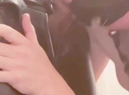 Black Muscle Dominates White Sub Deep Throat Titplay Session