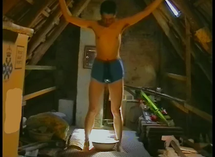 Pee in Blue Panty