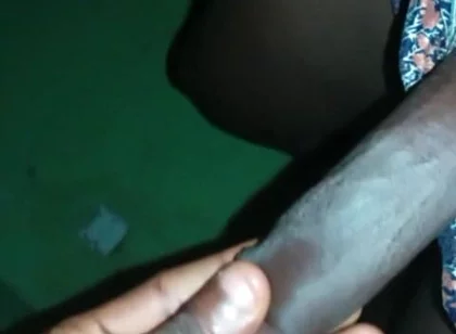 Creamy Black Ebony Big Dick.