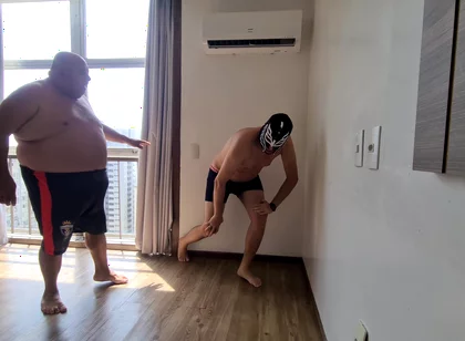 Masked Jobber Vs. Brawling Bubba: the Final Test of Strength (jobber Lost)