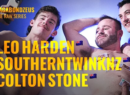 Kiwi Boys Amateur Threesome with Hot Hung Dick