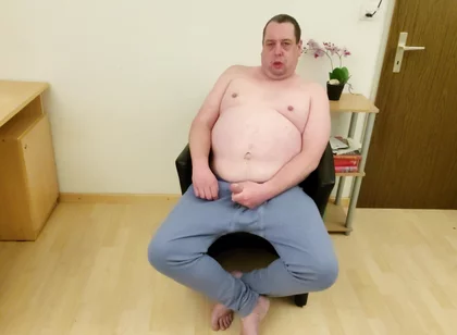 With Long Underpants in the Office