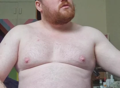 One of My Boys Asked to Flex and Jerk off for Them so Thought I'd Share with Yall as Well