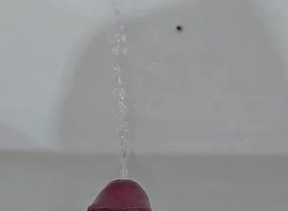 Hairy Dick Peeing