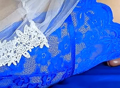 I Have a Wet Dream and Cum on My Own Face From Taking a Nap in Sexy Lingerie
