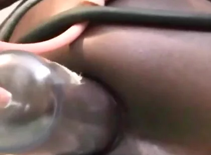 Twink Gets All Rigged up and Pumps His Asshole to the Sound of Farting - Starring Dj Buttpussy
