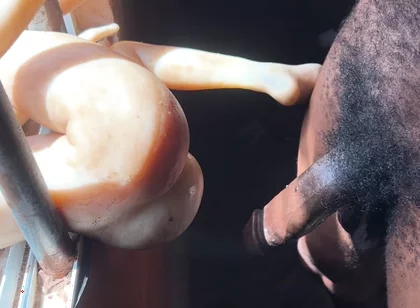 The Prisoner Cum Hard Needed to Help Cum More