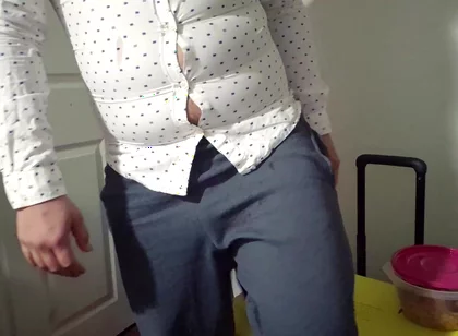How Much Soda Can a Button up Handle?