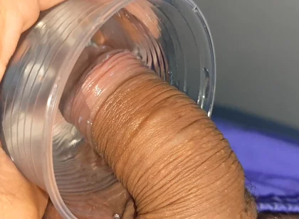 Mysterious Solution Inserted Into the Wrinkled Cock.