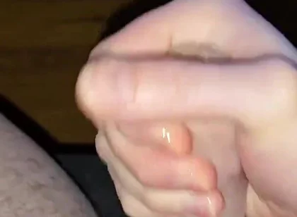 Hairy Big Dick Masturbation - Close-up POV Cumshot