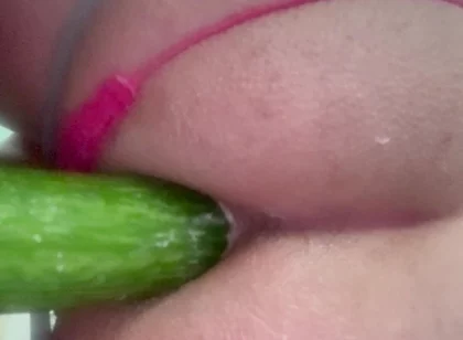Riding Dildo Deep in My Ass Begging to Fill Him up
