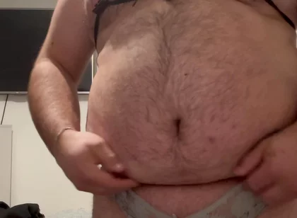 Cock Bondage with Under Clothes Crossdress and Out in Public Part 1