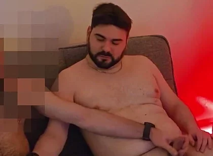 Straight Hairy Muscle Guy First Time Jerking and Sucking, Then He Fucks Me Bareback