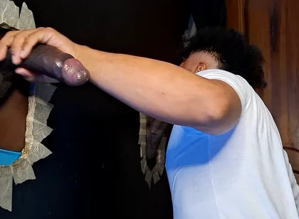 Sucking Several Brunette Cocks