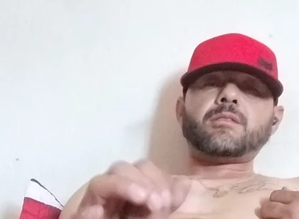 Masturbating