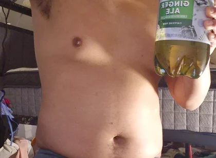 Ginger Ale Chugging