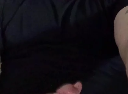 Jacking off and I Cum on My Shirt Hot Wet Sticky Mess
