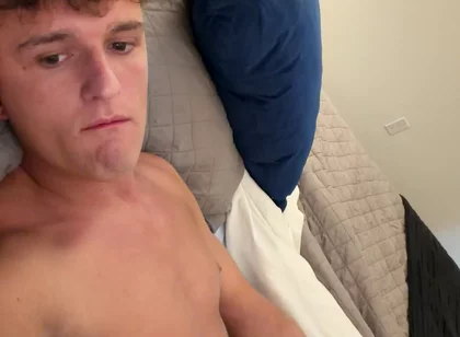 Jak Gets Caught Jerking Then Blows His Load