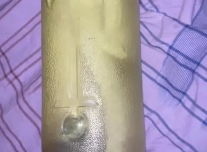 Boy Using Water Bottle Pussy - He Fucks Himself